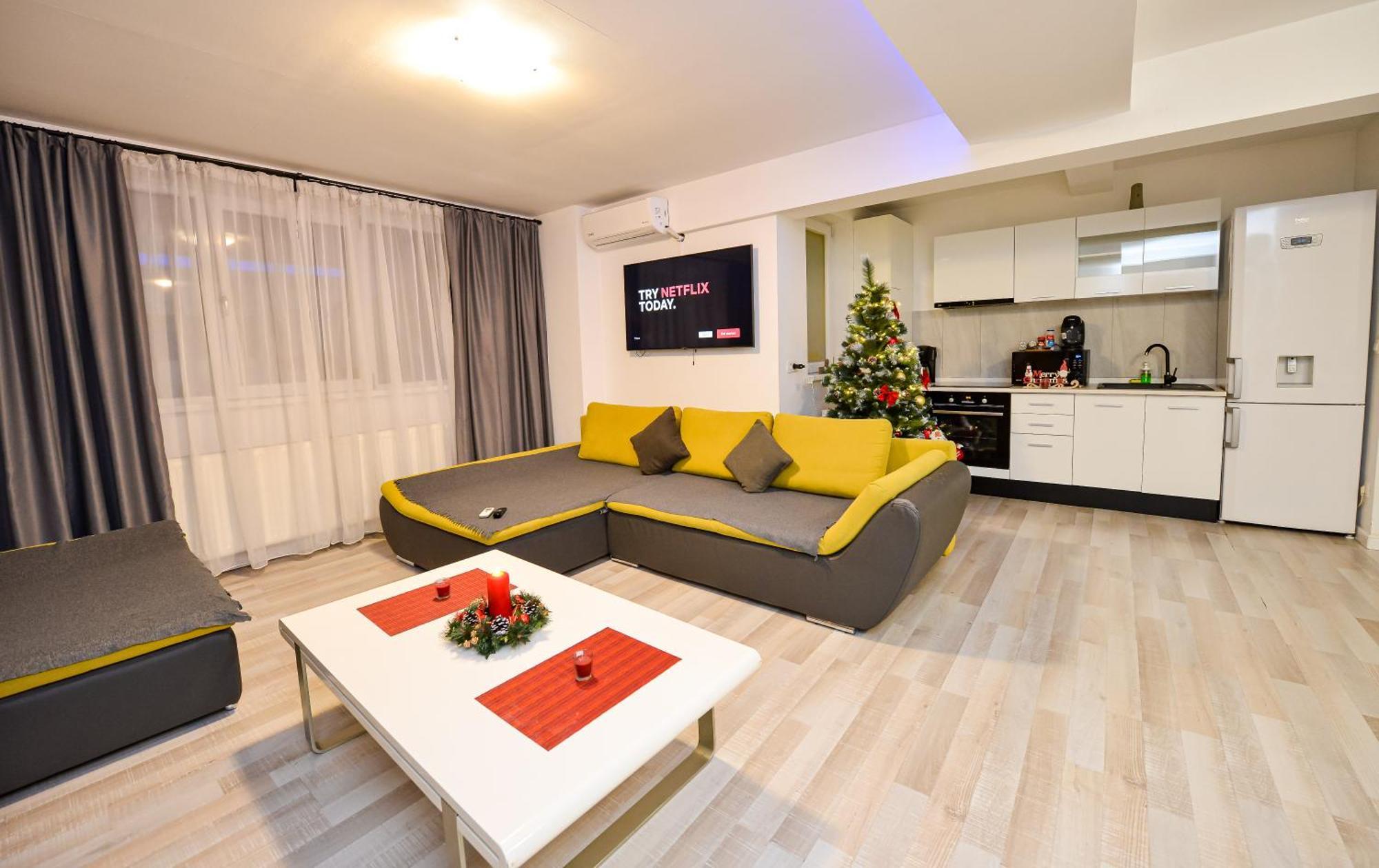 Pierre Cardin Deluxe Apartment With Terrace By Magniflex Bukarest Eksteriør billede