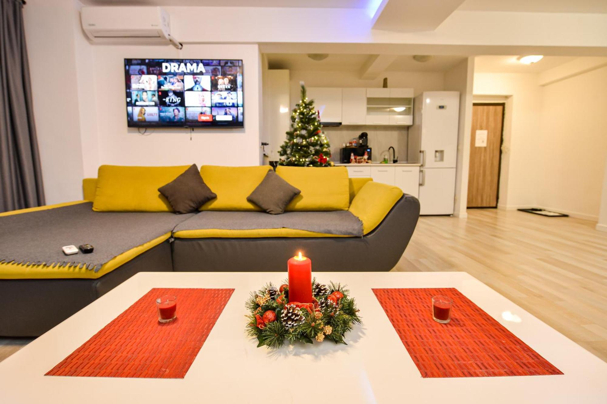Pierre Cardin Deluxe Apartment With Terrace By Magniflex Bukarest Eksteriør billede